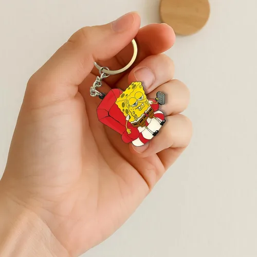 Miniatura 5 de Zen Monkey Studios Llavero Bob Esponja - Ight Imma Head Out.