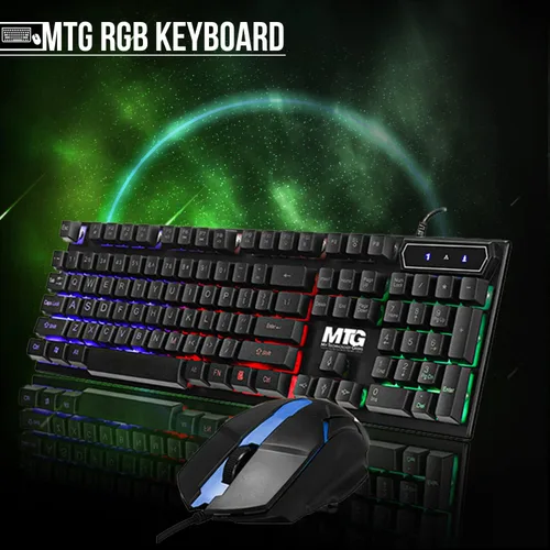 Miniatura 5 de TechMagnet PC de escritorio para juegos, Intel i5 6ª generación, Galaxy, 16 GB de RAM, SSD de 1 TB, monitor MTG de 24 pulgadas, teclado RGB, GT