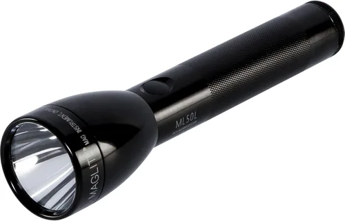 Mag Instruments ML50L Maglite - Linterna LED de 2 pilas C, paquete blister, color negro