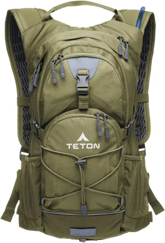 Miniatura 18 de Teton Oasis/Trailrunner Mochila de hidratación – Paquete de agua ligera con bolsa de 2L/3L para senderismo, correr, ciclismo, ciclismo – Tamaños