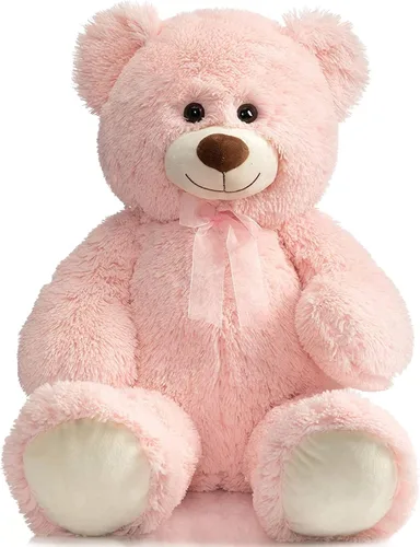 Miniatura 10 de HollyHOME - Oso de peluche gigante, animales de peluche de 36 pulgadas, color lago azul Azul lago
