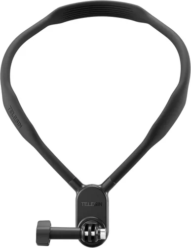 TELESIN Soporte de collar con soporte para cuello SE para GoPro, cabeza pecho hombro POV selfie adjuntar para Go Pro Hero 13 Hero 12 11 10 9 8 7