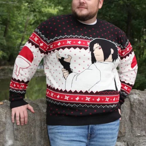 Miniatura 4 de Ripple Junction Naruto Shippuden Christmas Holiday Anime Adult Crew Neck Sweater