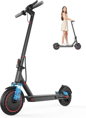 Miniatura 11 de VOLPAM Adult Electric Scooter, 250W/350W/500WMotor, 8.5"/10" Solid Tires, 10/19/22Mph, 32/28/23/21/18/16/10Miles Max Range, Dual Braking