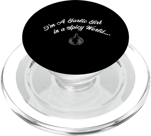 Miniatura 7 de Garlic Girl Lover In A Spicy World Foodie Cooking Chef PopSockets Adhesive PopGrip