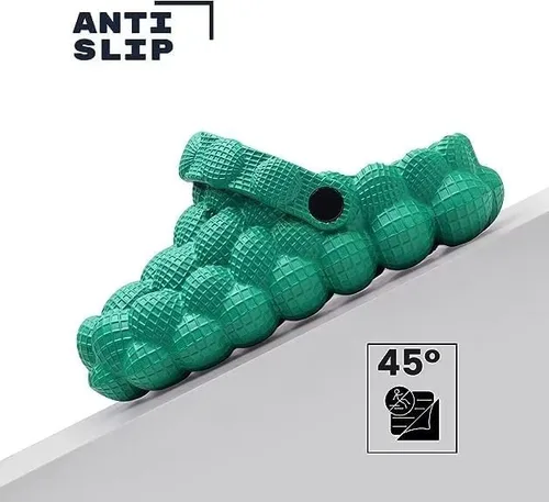 Miniatura 3 de LEPHYON Sandalias de burbujas para niños Zapatos de pelota de golf Zuecos Gargen para niñas Pantuflas divertidas para niños, cómodas