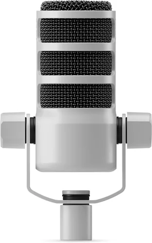 Miniatura 2 de RØDE PodMic - Micrófono cardioide de transmisión dinámica, color blanco PodMic Blanco
