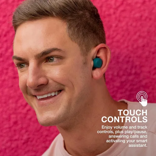 Miniatura 29 de JLab Go Air Pop+ Auriculares Verdaderamente Inalámbricos, Auriculares Intraaurales, Auriculares Bluetooth, 35H de Tiempo de Reproducción, Menta