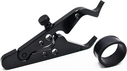 Miniatura 3 de Control de crucero de motocicleta,Muñeca de asistencia universal del acelerador Abrazadera de bloqueo de mano de aluminio con anillo de silicona