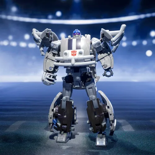 Miniatura 7 de Transformers NFL Dallas Cowboys Starblitz - Figura de acción de 5.5 pulgadas que cambia de robot a casco, juguetes de fútbol para mayores de 8 años