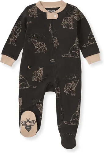 Miniatura 69 de Burt's Bees Baby - Pijama de una pieza para bebé, mameluco para dormir y jugar, algodón 100% orgánico, cremallera frontal
