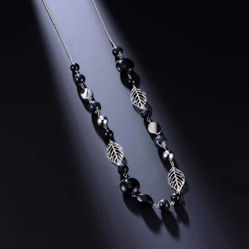 Miniatura 3 de Pearl & Club - Collar largo con cuentas para mujer