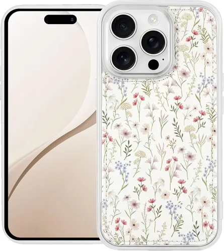 Miniatura 13 de Walli Fundas para iPhone 17 Pro, estética, magnética, compatible con cartera magnética y accesorios, bonita funda de piel vegana para iPhone 17 Pro