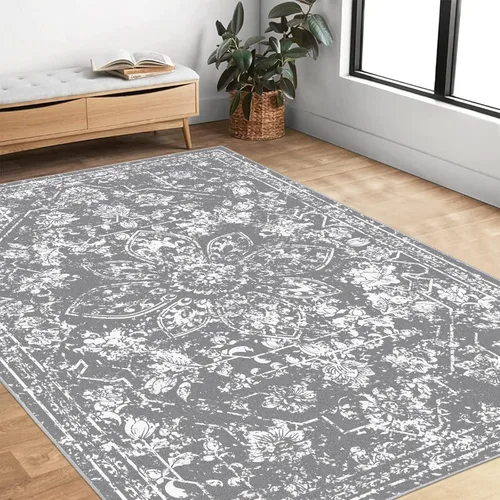 Miniatura 34 de Pauwer Alfombra de pasillo de 2 x 10 pies, alfombra larga lavable de cocina, alfombra de pasillo vintage de granja, alfombra suave para dormitorio
