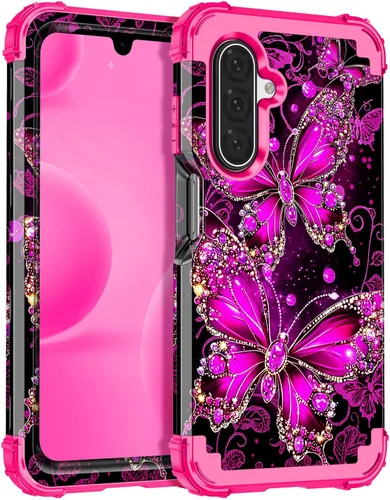 Miniatura 78 de Casetego Funda para Galaxy A16 5G, Tres Capas de Alta Resistencia Robusta a Prueba de Golpes, Protección Completa Rugosa de PC Duro + Parachoques