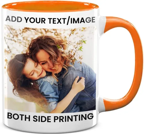 Miniatura 26 de Taza de café personalizada, regalo personalizado, taza de cerámica con foto, imágenes o texto, novedad de tazas personalizadas, perfecta para negro