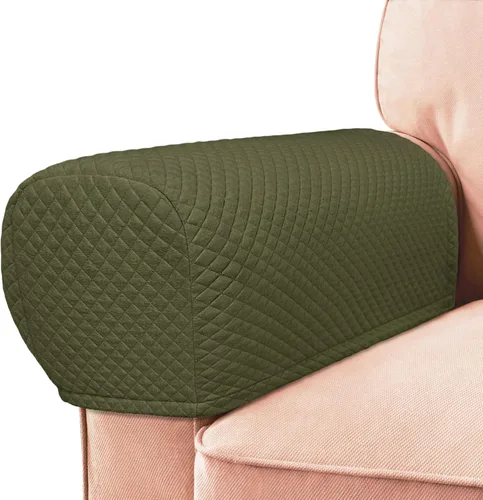Miniatura 15 de Roytub Fundas para Reposabrazos de Sofá, Fundas para Reposabrazos, Funda Elástica para Reposabrazos para Sofás, Sillón, Sofá de Dos Plazas, Sillón
