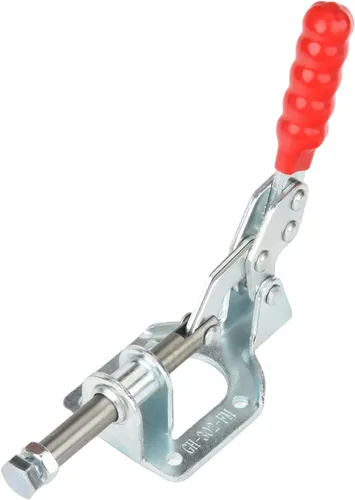 Miniatura 14 de Utoolmart Abrazadera de palanca ajustable, botón de liberación rápida, abrazadera de palanca de acción de empuje de tracción de 99 libras