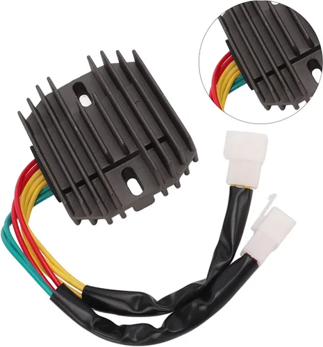 Miniatura 7 de Regulador Rectificador Regulador de Voltaje de Motocicleta 7 Cables 12V Reemplazo para Suzuki TL1000R TL1000 TL1000S 1997‑2003
