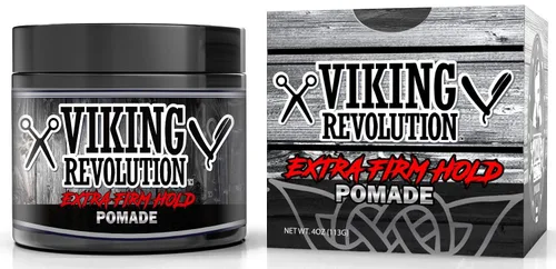 Miniatura 3 de Pomada de fijación extrema Viking Revolution para hombres – Estiliza y da acabado a tu cabello - Fijación extra firme, fuerte y alto brillo