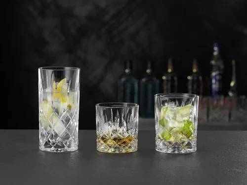Miniatura 5 de Nachtmann Noblesse Collection Vaso de Whisky, Juego de 4 Vasos de Cristal Transparente, Vaso de 4 Pulgadas para Whisky Escocés, Cóctel, Licor