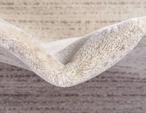 Miniatura 7 de Unique Loom Colección Uptown de Jill Zarin - Alfombra moderna con textura de estilo griego, color beige (1.25 x 1.85 m)