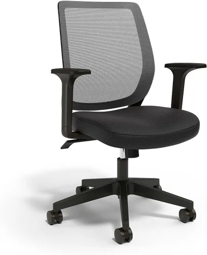 Staples Silla ergonómica de malla, ergonómica, altura ajustable, giratoria