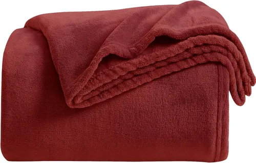 Miniatura 15 de KMUSET Manta de Tiro Súper Suave Premium de Franela de Forro Polar Sedosa Tamaño de Tiro Beige Microfibra Manta Ligera para Uso en Todas