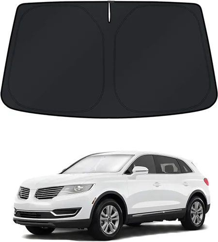 Miniatura 73 de KUST - Parasol plegable para parabrisas para Ford Ranger, accesorios 2019-2025 2026, parasol personalizado para ventana, protector solar plegable