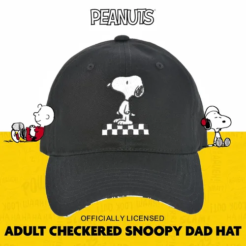 Miniatura 2 de Concept One Peanuts Snoopy Dad - Gorra de béisbol para adultos con ala curvada