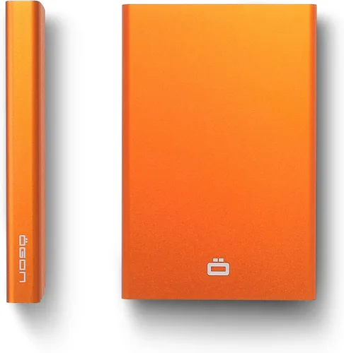 Miniatura 37 de ÖGON -DESIGNS- Tarjetero automático de aluminio, protección RFID contra fraude y desmagnetización, cartera delgada y minimalista para hombres