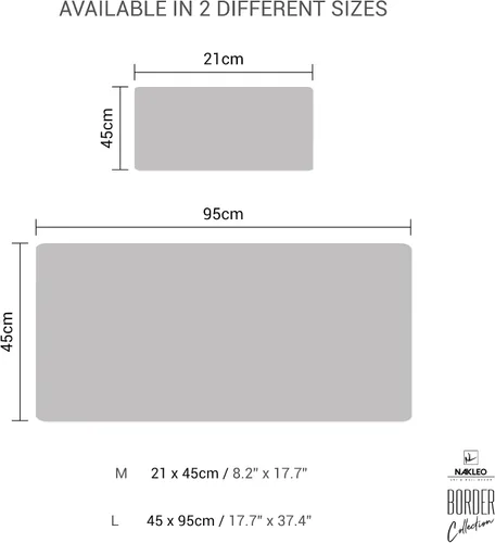 Miniatura 5 de NAKLEO Plantilla de pared de borde de 8.3 x 17.7 pulgadas, patrón de adorno Art Nouveau, plantilla de plástico reutilizable, pintura a rayas, arte