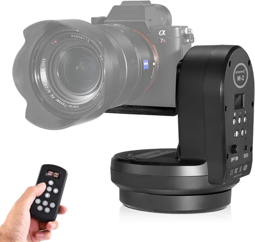Miniatura 9 de Soonpho M6 Cabezal de Trípode Panorámico Giratorio Motorizado con Seguimiento Automático de Rostro, Cabezal de Inclinación Panorámica