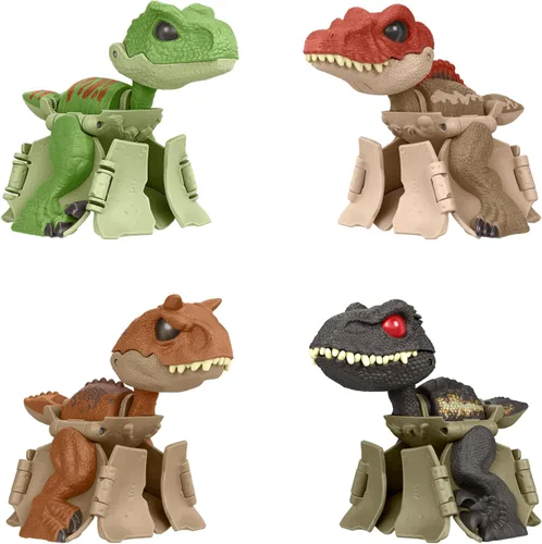 Jurassic World Incubadoras ocultas de juguete de dinosaurio para edades de 4 años en adelante