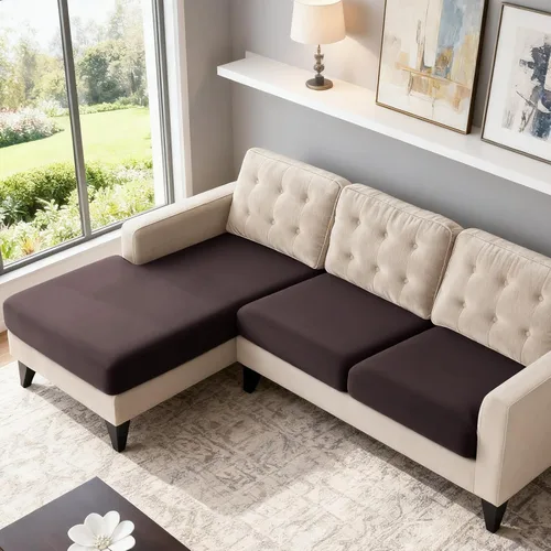 Miniatura 13 de TAOCOCO Fundas de Cojines de Sofá Elásticas Fundas de Asiento de Silla para Sillón, Fundas de Asiento de Sofá de 1 Pieza Protector de Muebles Suave