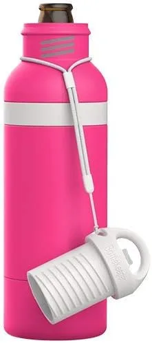 Miniatura 4 de BottleKeeper X - Botella aislada al vacío de doble pared con un abridor de botellas integrado en la tapa atada – Cuello largo de 12 onzas – Protege