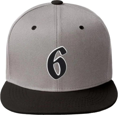 Miniatura 265 de Daxton Gorra clásica con visera de billete plano con letras del alfabeto inglés antiguo de la A a la Z
