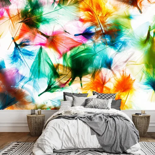Miniatura 30 de wall26 - Patrón de hojas de fondo sin costuras - Mural de pared extraíble Papel pintado grande autoadhesivo - 66x96 pulgadas obra de arte 16