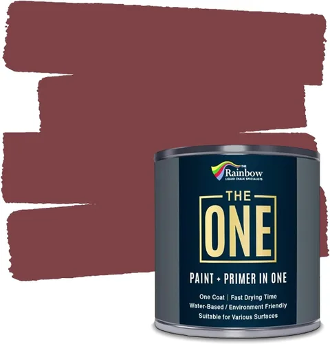 Miniatura 14 de THE ONE Pintura e imprimación todo en uno, negro mate, 8.5 onzas líquidas/250ml, fórmula de 1 capa, decoración fácil de interiores y exteriores