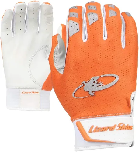 Miniatura 3 de Lizard Skins Komodo V2 - Guantes de bateo de béisbol para adultos Azul Real