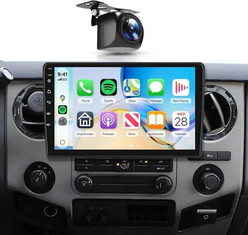 2G+64G Android 13 Radio de coche estéreo para Ford F150 Radio 2004-2008 para F250 F350 2008-2016, pantalla táctil de 10.1 pulgadas estéreo de coche