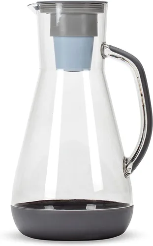 Miniatura 8 de Hydros Jarra de filtro de agua de 64 onzas con tecnología patentada Fast Flo, llenado rápido de 60 segundos y filtro reciclable sin BPA, capacidad