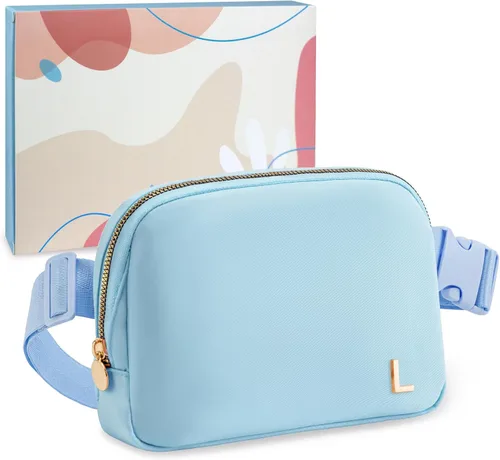 Miniatura 47 de COSHAYSOO Riñonera personalizada con letra inicial para mujeres, adolescentes, niñas de 13 a 15 años, 14 a 16, 16 a 18, 19 a 25 años, regalos
