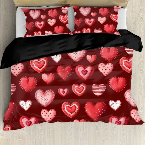 Miniatura 29 de BIGCARJOB Juego de funda de edredón para niños, tamaño individual, con estampado de rubí, fútbol americano, para niños, adolescentes, juego de funda