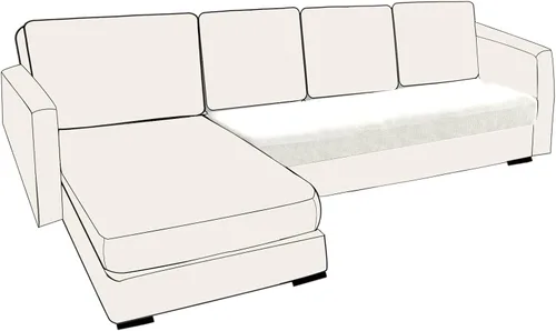 Miniatura 66 de UNBBRRL Fundas de cojín de asiento para sofá, elásticas, funda de cojín individual para sofá, fundas de cojín para sofá, fundas de héroe protegen