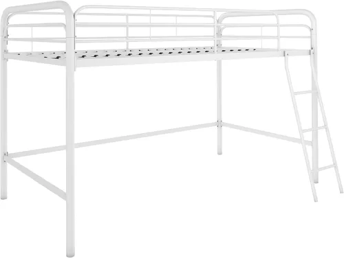 Miniatura 16 de DHP Jett Junior Cama de Metal Completa para Desván, Plateada