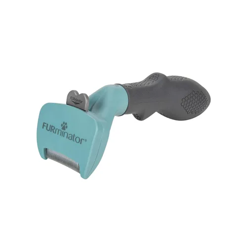 Miniatura 12 de Herramienta FURminator® para eliminar el pelo suelto para gatos medianos/grandes, pelo largo, elimina el pelo suelto de la muda