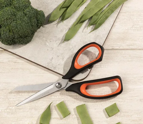 Miniatura 4 de Arcos Tijeras de cocina de acero inoxidable de 8 pulgadas. Tijeras para uso en carne. Mango de polipropileno y hoja de 8.465 in. Serie Prochef.
