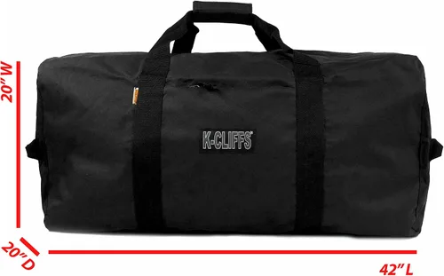Miniatura 5 de Bolsa de viaje de alta resistencia para equipos equipo de viaje bolsa de techo Negro 42 pulgadas Básico