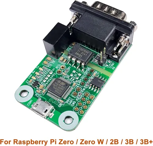 Miniatura 6 de Módulo convertidor USB CAN para Raspberry Pi 5/4/Pi3B+/Pi3/Pi Zero (W)/Jetson Nano/Tinker Board y cualquier placa única Soporte de computadora